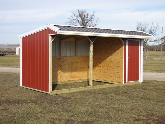 8x15 Rustic Red / Brilliant White